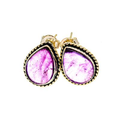 Amethyst Earrings handcrafted by Ana Silver Co - EARR412783