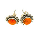 Sponge Coral Earrings handcrafted by Ana Silver Co - EARR412786