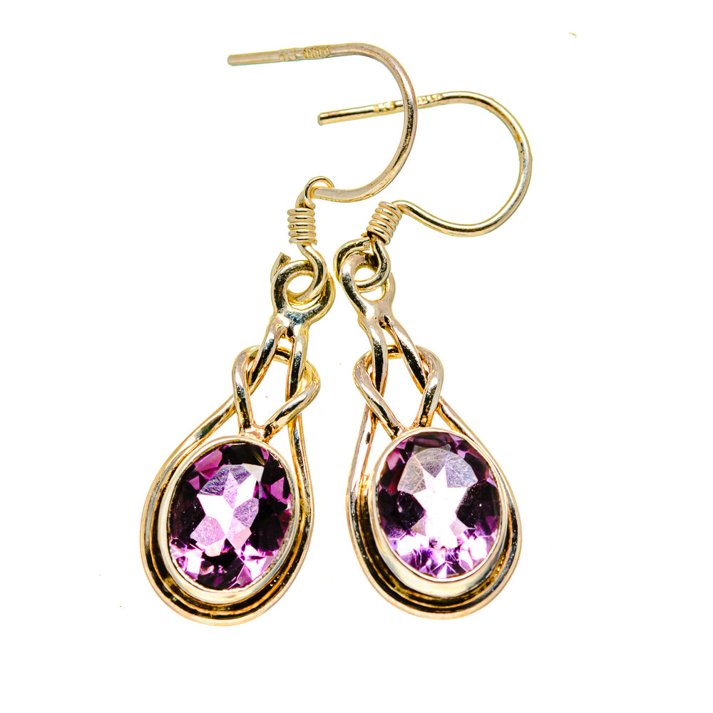 Amethyst Earrings handcrafted by Ana Silver Co - EARR412805