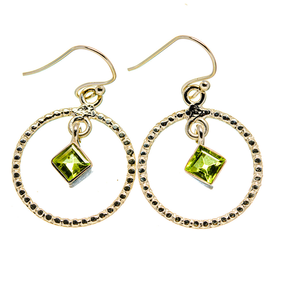 Peridot Earrings handcrafted by Ana Silver Co - EARR412828
