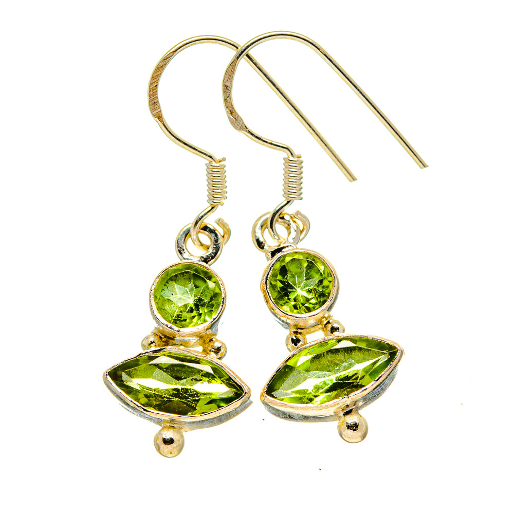 Peridot Earrings handcrafted by Ana Silver Co - EARR412891