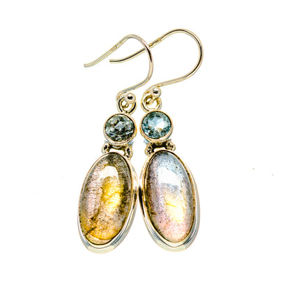 Labradorite Earrings handcrafted by Ana Silver Co - EARR412912