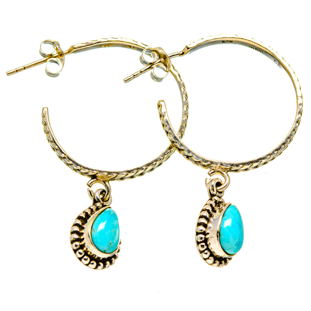 Larimar Earrings handcrafted by Ana Silver Co - EARR412915