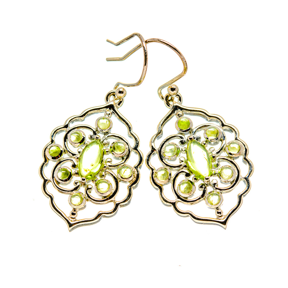 Peridot Earrings handcrafted by Ana Silver Co - EARR412928