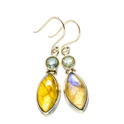 Labradorite Earrings handcrafted by Ana Silver Co - EARR412952