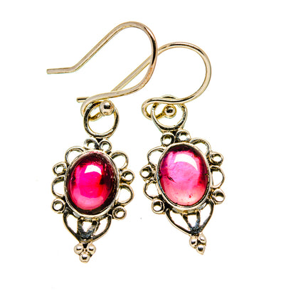 Garnet Earrings handcrafted by Ana Silver Co - EARR412961