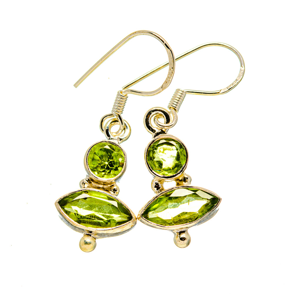 Peridot Earrings handcrafted by Ana Silver Co - EARR412982