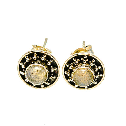 Labradorite Earrings handcrafted by Ana Silver Co - EARR413020