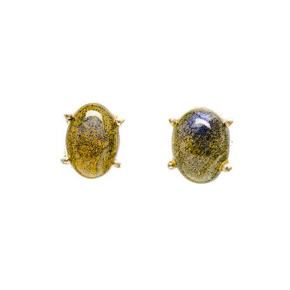 Labradorite Earrings handcrafted by Ana Silver Co - EARR413024