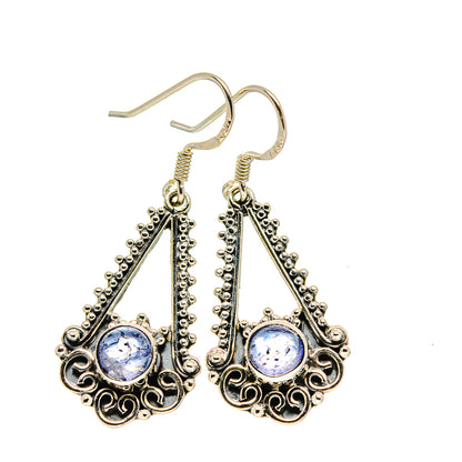 Tanzanite Earrings handcrafted by Ana Silver Co - EARR413057