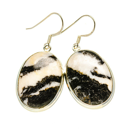 Pinolith Jasper Earrings handcrafted by Ana Silver Co - EARR413089