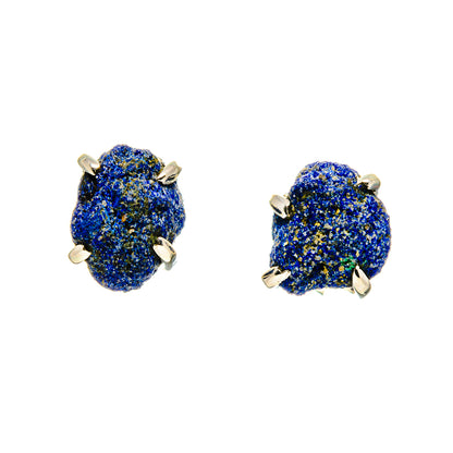 Azurite Earrings handcrafted by Ana Silver Co - EARR413103