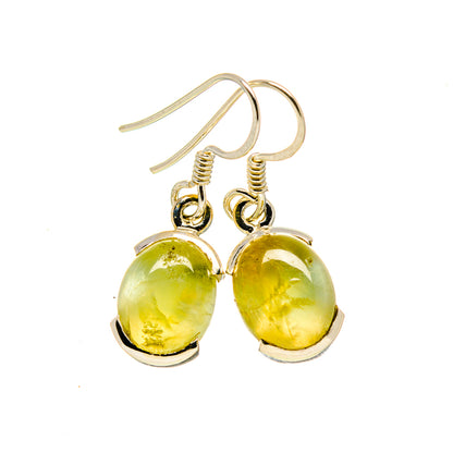 Prehnite Earrings handcrafted by Ana Silver Co - EARR413117