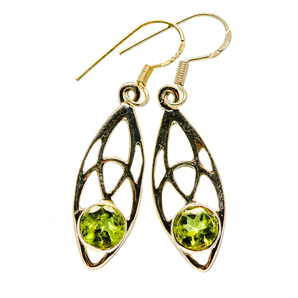 Peridot Earrings handcrafted by Ana Silver Co - EARR413128