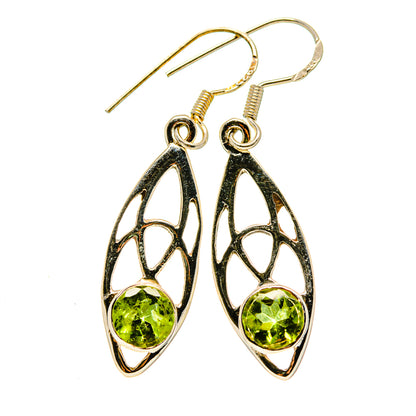 Peridot Earrings handcrafted by Ana Silver Co - EARR413128
