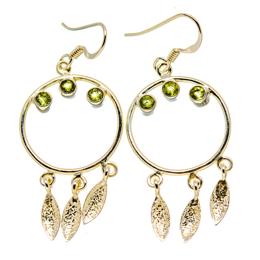 Peridot Earrings handcrafted by Ana Silver Co - EARR413130