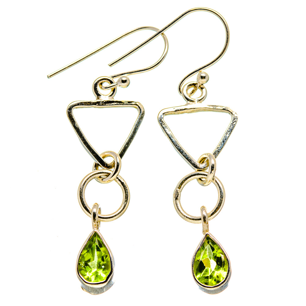 Peridot Earrings handcrafted by Ana Silver Co - EARR413140