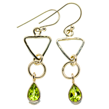 Peridot Earrings handcrafted by Ana Silver Co - EARR413140