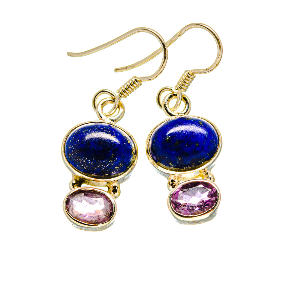 Lapis Lazuli Earrings handcrafted by Ana Silver Co - EARR413142