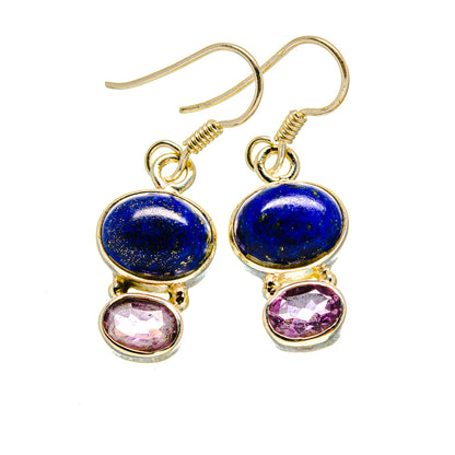 Lapis Lazuli Earrings handcrafted by Ana Silver Co - EARR413142