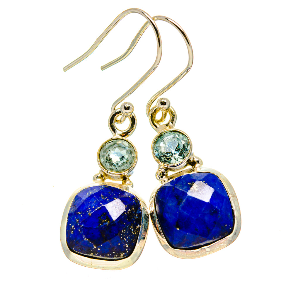 Lapis Lazuli Earrings handcrafted by Ana Silver Co - EARR413143