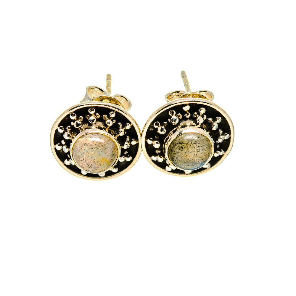 Labradorite Earrings handcrafted by Ana Silver Co - EARR413167
