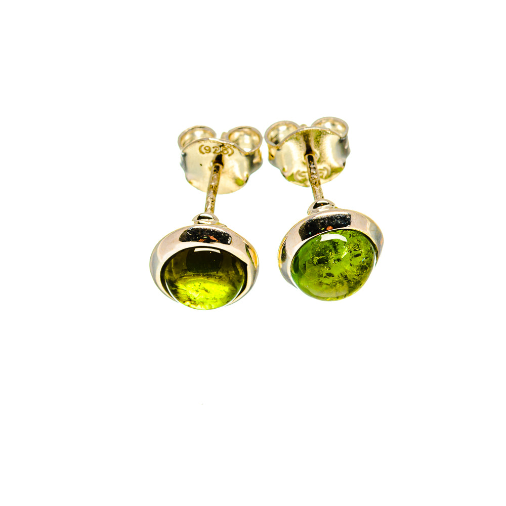 Peridot Earrings handcrafted by Ana Silver Co - EARR413176