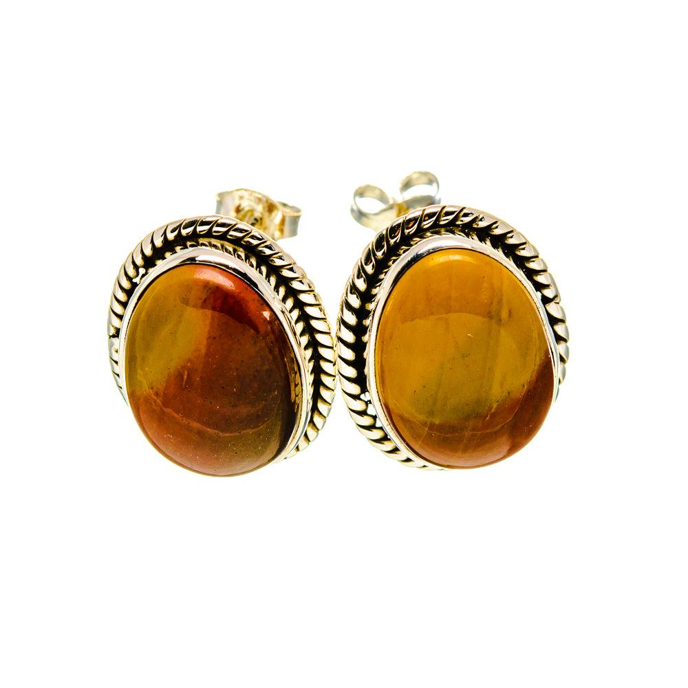 Mookaite Earrings handcrafted by Ana Silver Co - EARR413179