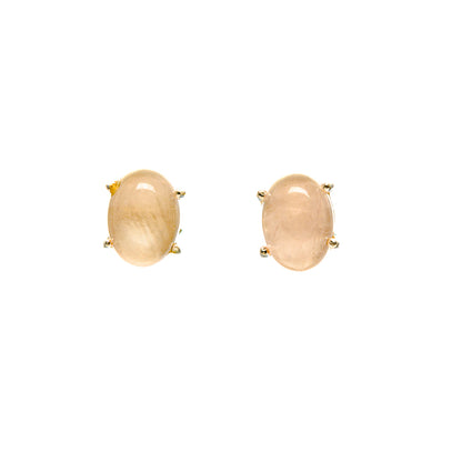 Rainbow Moonstone Earrings handcrafted by Ana Silver Co - EARR413183