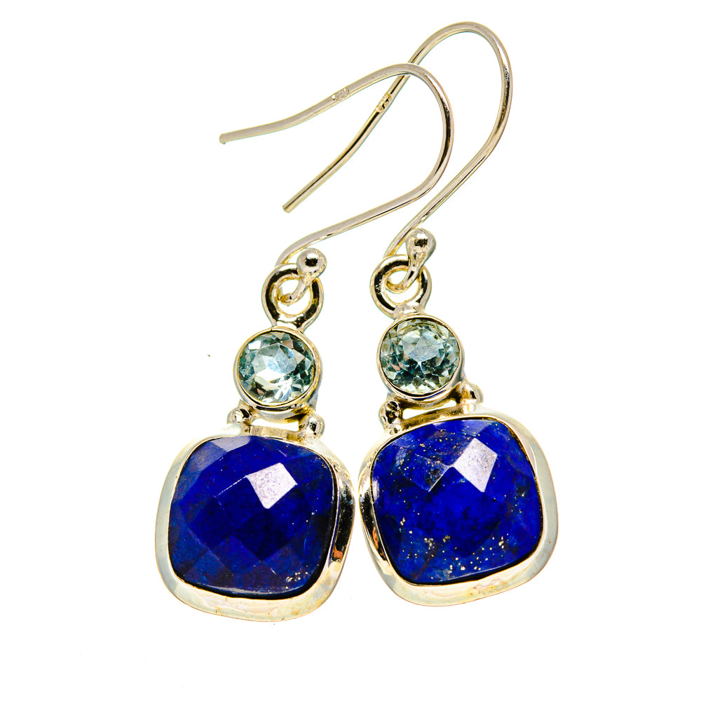 Lapis Lazuli Earrings handcrafted by Ana Silver Co - EARR413194