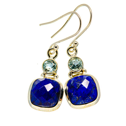 Lapis Lazuli Earrings handcrafted by Ana Silver Co - EARR413194
