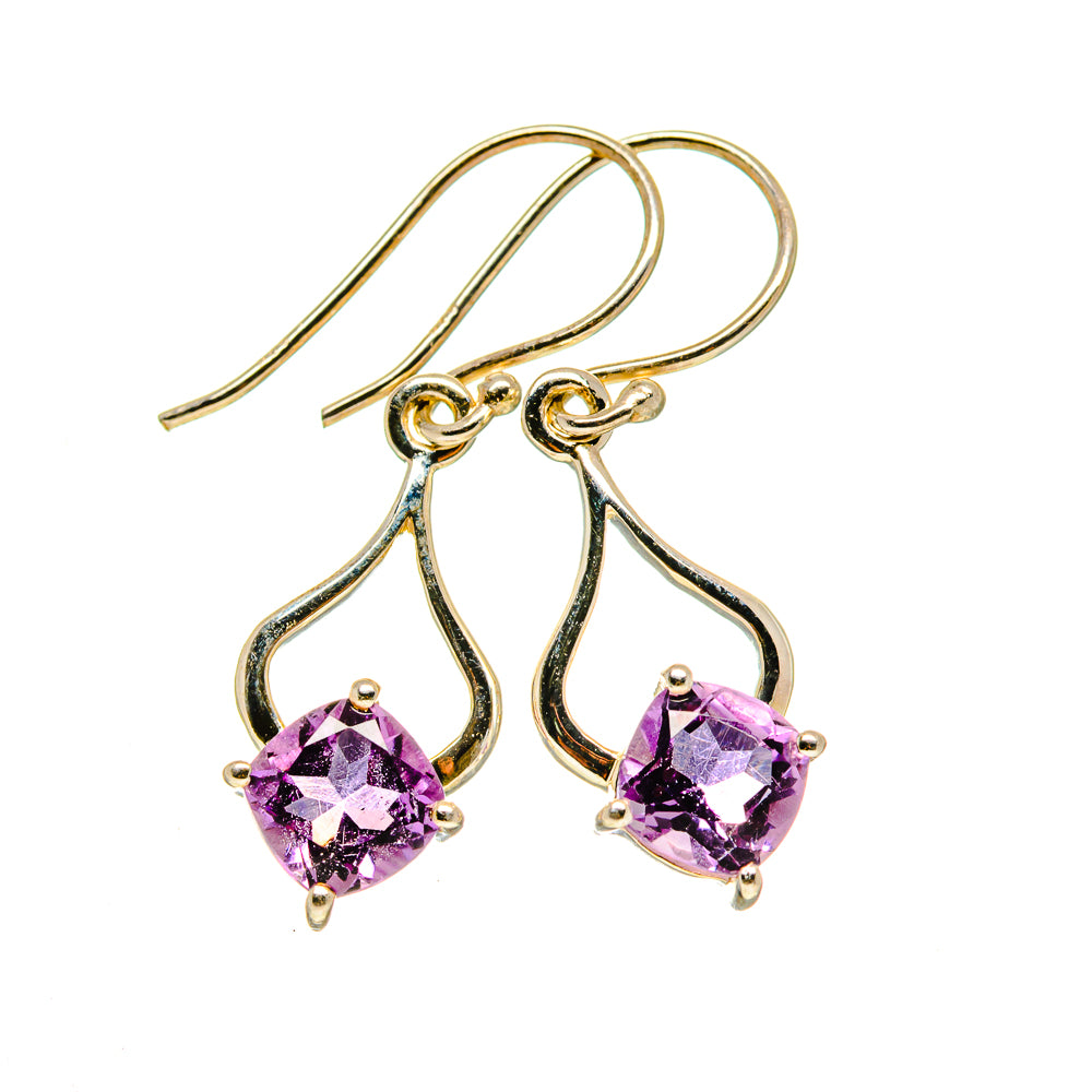 Amethyst Earrings handcrafted by Ana Silver Co - EARR413198