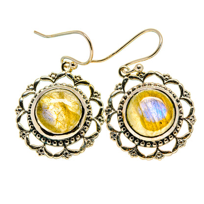 Labradorite Earrings handcrafted by Ana Silver Co - EARR413216