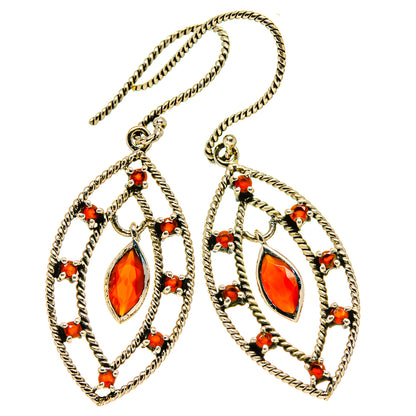 Garnet Earrings handcrafted by Ana Silver Co - EARR413232