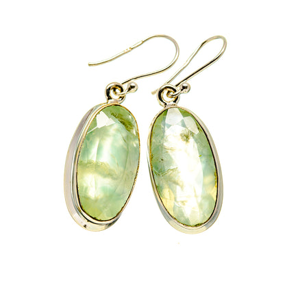 Prehnite Earrings handcrafted by Ana Silver Co - EARR413239