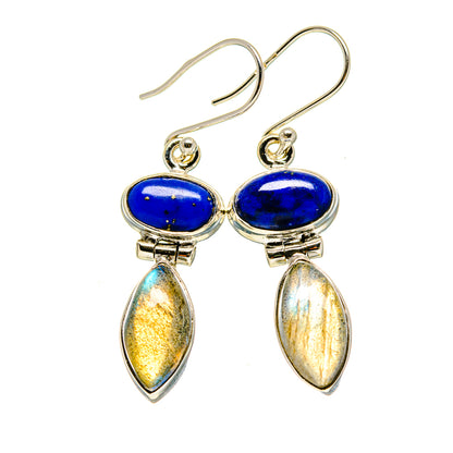 Labradorite Earrings handcrafted by Ana Silver Co - EARR413240