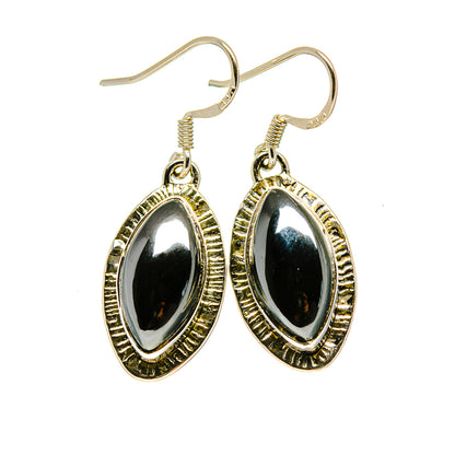 Hematite Earrings handcrafted by Ana Silver Co - EARR413255