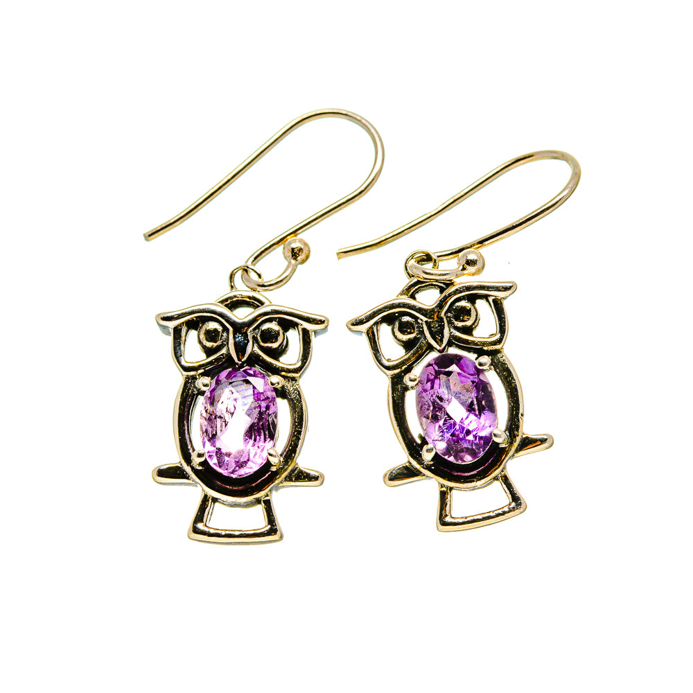 Amethyst Earrings handcrafted by Ana Silver Co - EARR413256