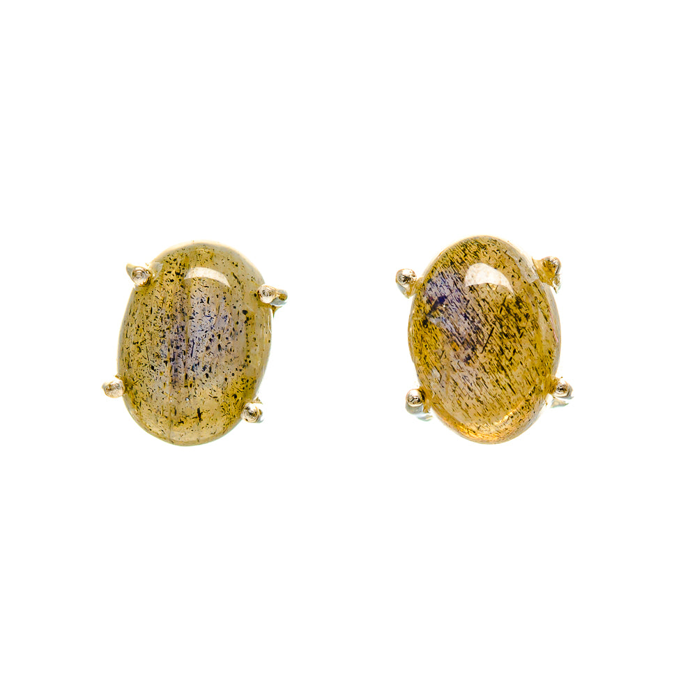 Labradorite Earrings handcrafted by Ana Silver Co - EARR413257