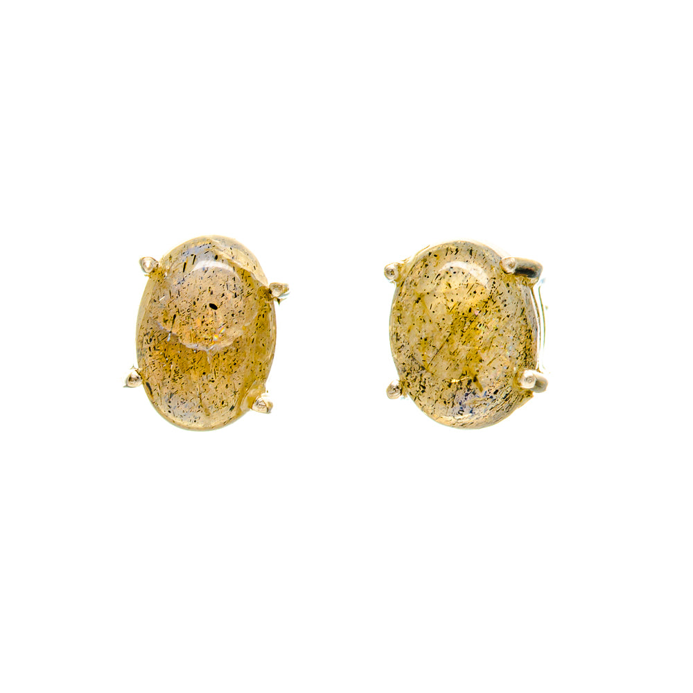 Labradorite Earrings handcrafted by Ana Silver Co - EARR413263