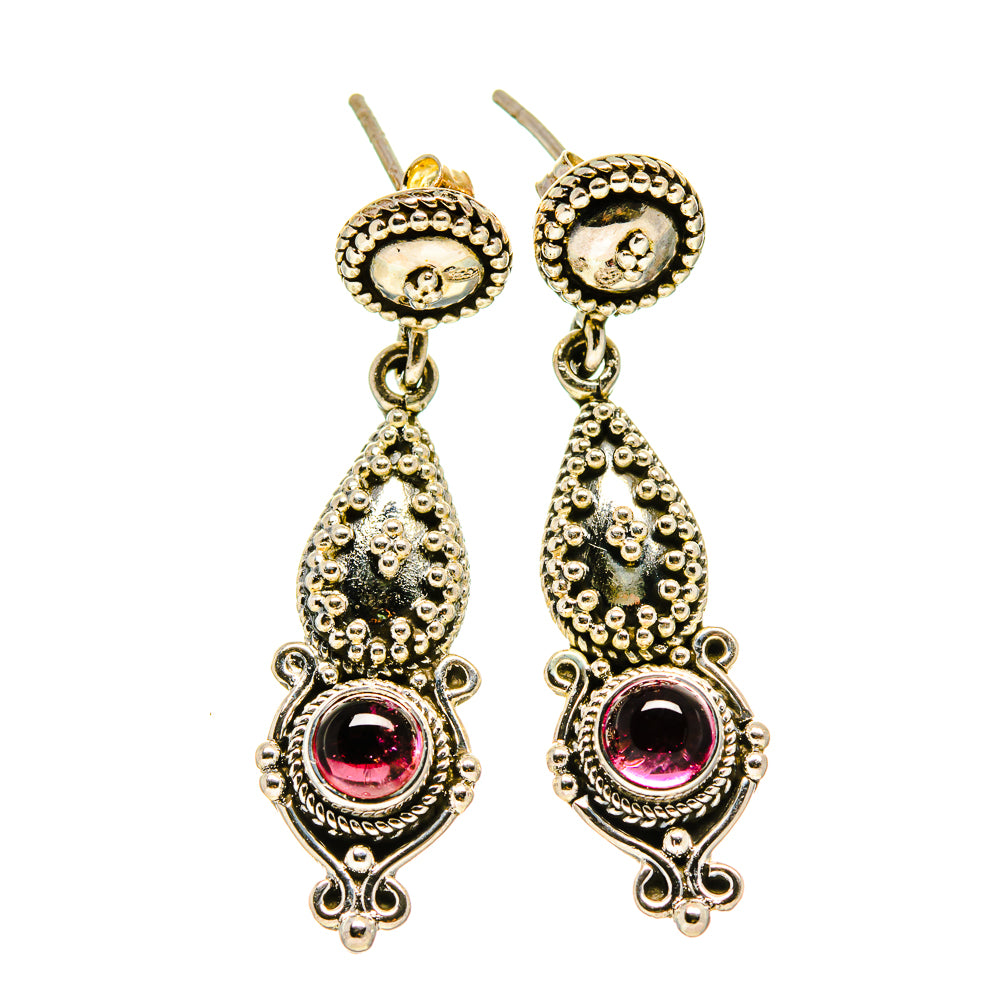 Amethyst Earrings handcrafted by Ana Silver Co - EARR413270