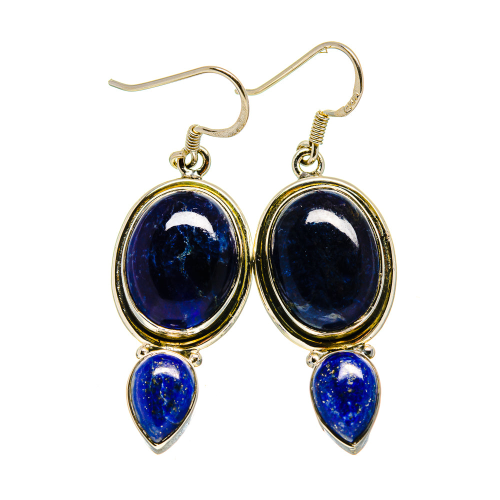 Sodalite Earrings handcrafted by Ana Silver Co - EARR413271