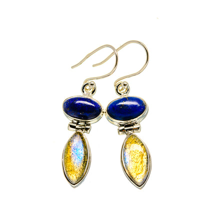 Labradorite Earrings handcrafted by Ana Silver Co - EARR413282