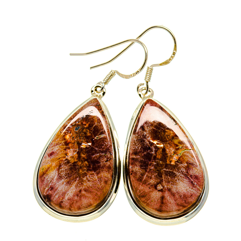Mookaite Earrings handcrafted by Ana Silver Co - EARR413288