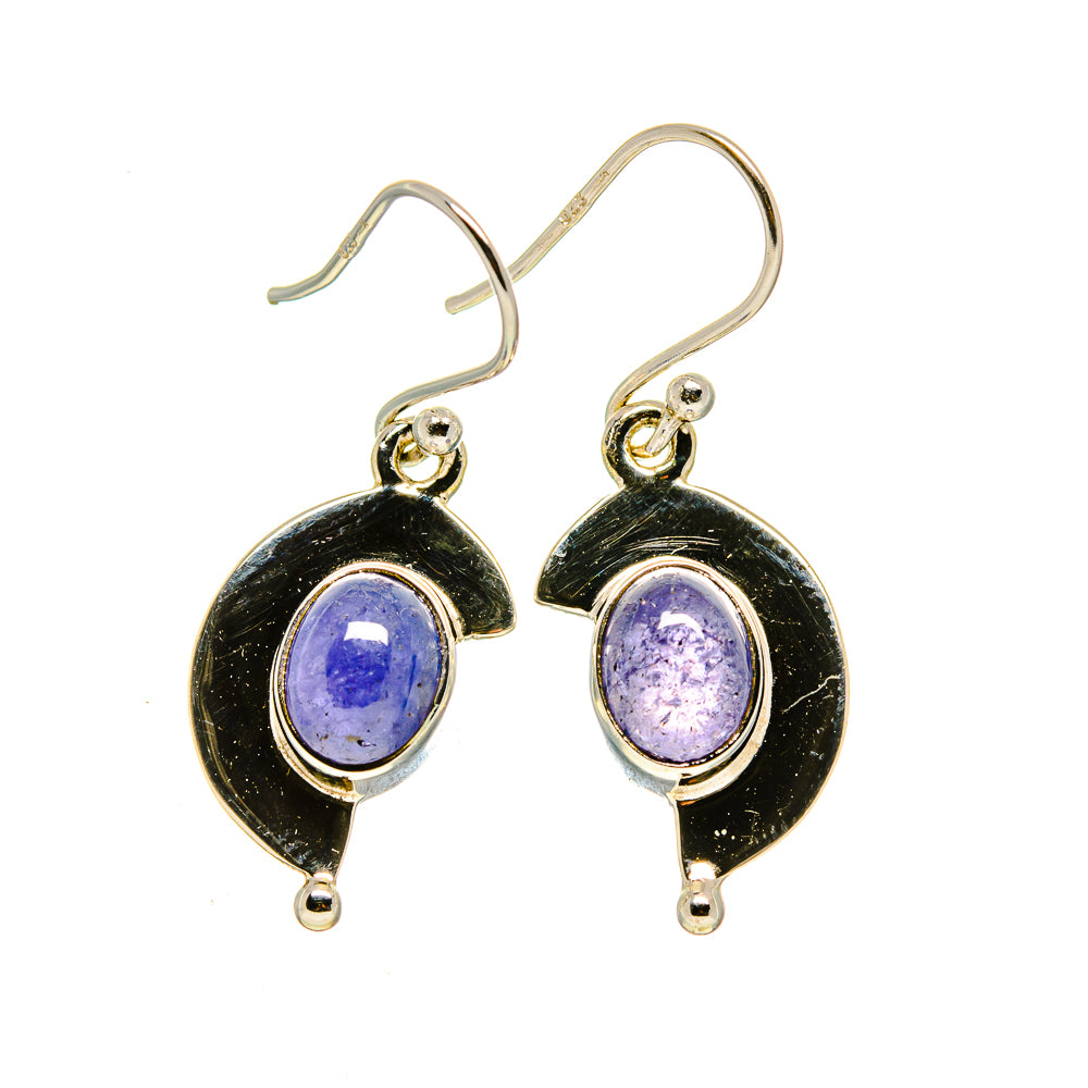 Tanzanite Earrings handcrafted by Ana Silver Co - EARR413305