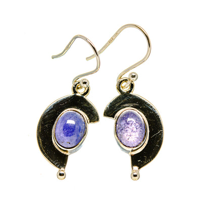 Tanzanite Earrings handcrafted by Ana Silver Co - EARR413305