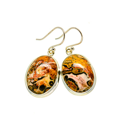 Ocean Jasper Earrings handcrafted by Ana Silver Co - EARR413315