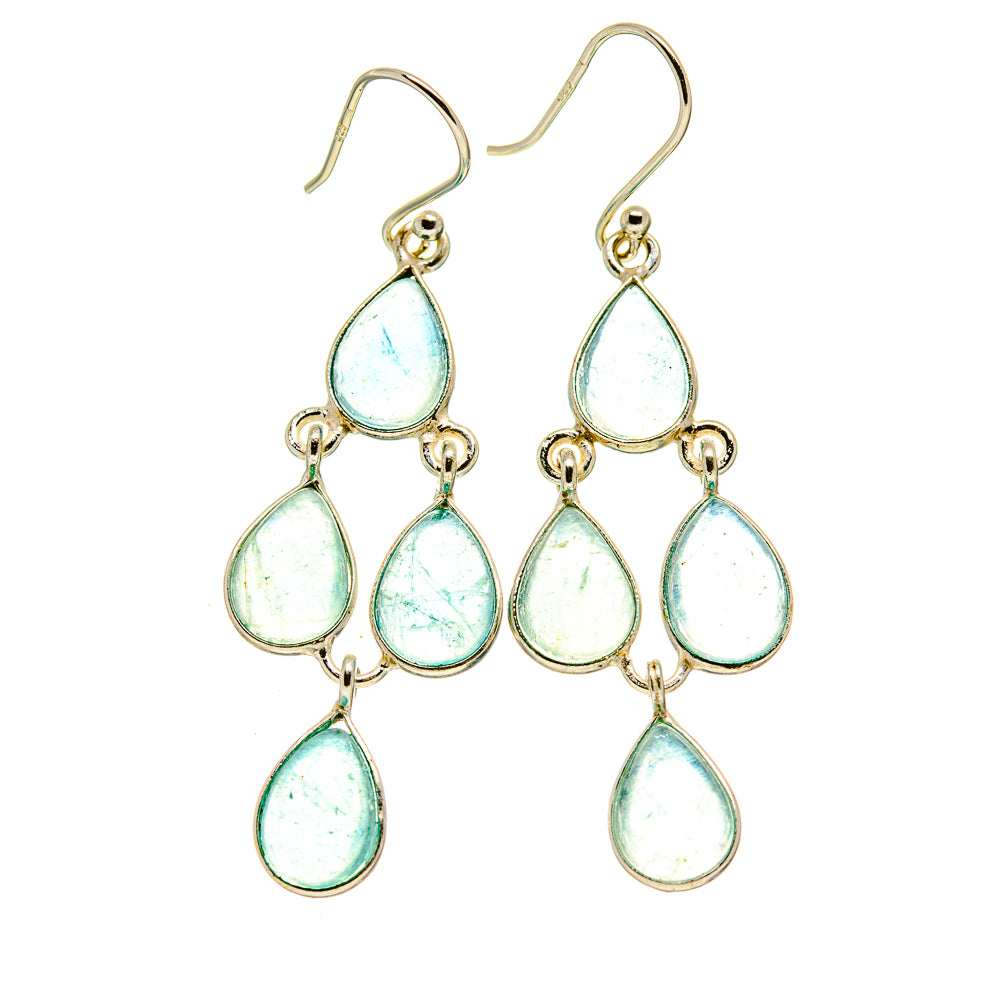 Aquamarine Earrings handcrafted by Ana Silver Co - EARR413323