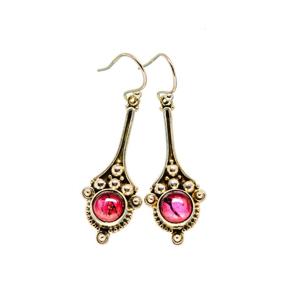 Garnet Earrings handcrafted by Ana Silver Co - EARR413330