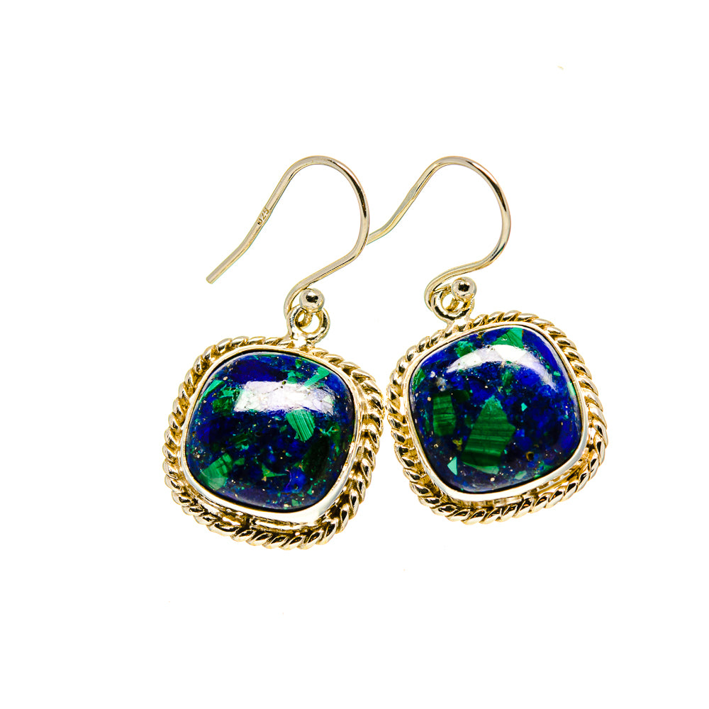 Azurite Earrings handcrafted by Ana Silver Co - EARR413356